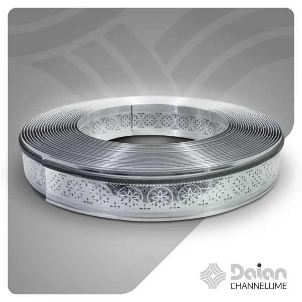 چلنیوم ۹ سانت نقره‌ای براق پانچ سنتی