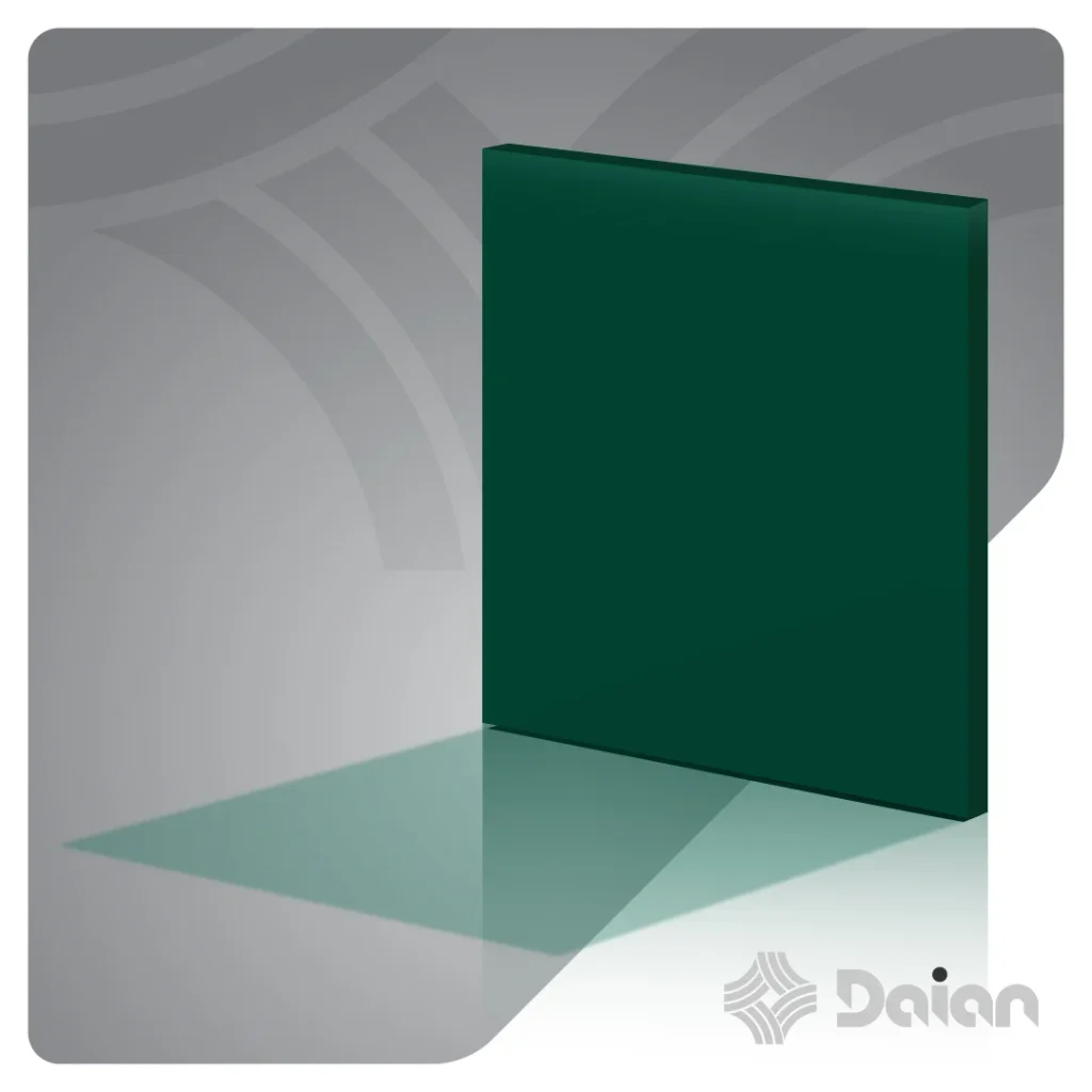 ورق پلکسی رنگی سبز کد 348