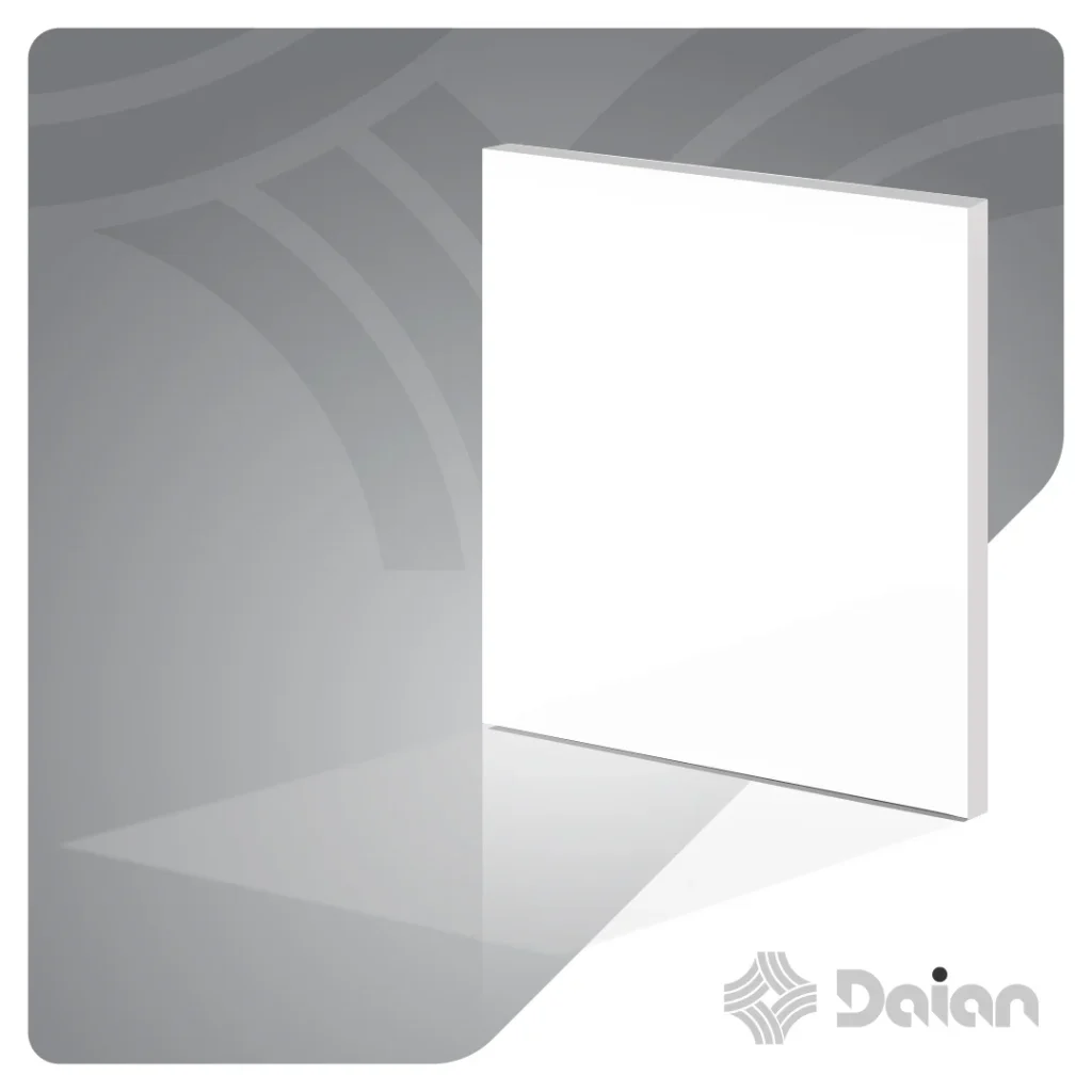 ورق پلکسی رنگی سفید کد 402