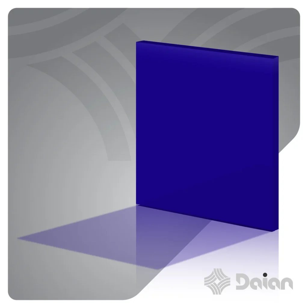 ورق پلکسی رنگی آبی کد 8135